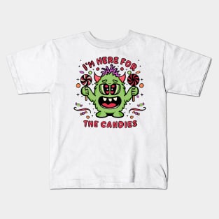 Cute Halloween Monster Kids T-Shirt